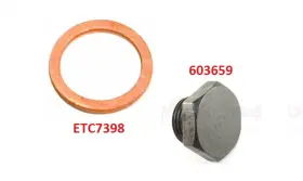 603659 ALLMAKES 4X4/BRITPART Land Oil Drain Plug Washer Rover