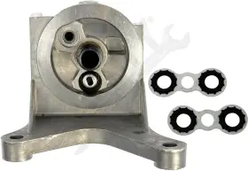 028146 APDTY Engine Oil Filter Adapter Block Housing