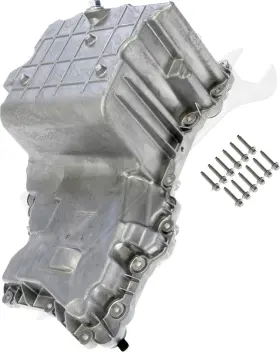 Apdty 174483 Engine Oil Pan With Gasket