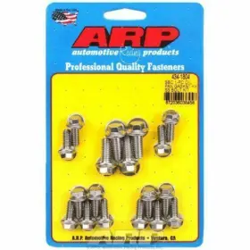 434-1804 ARP Steel Oil Pan Bolt Block Kit Chevy