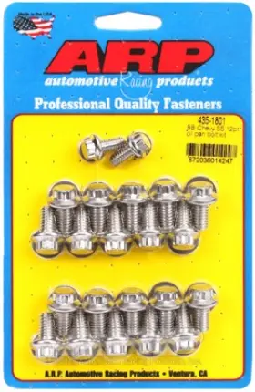 435-1801 ARP Oil Pan Bolt Kit Chevy 435-1801 ARP Oil Pan Bolt Kit Chevy