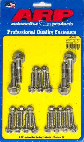 440-1802 ARP Oil Pan Bolt Hex Head Kit Mopar