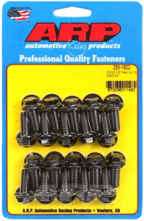 672036011482 ARP Oil Pan Bolt Engines Oxide Kit Ford