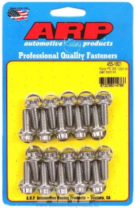 455-1801 ARP Racing Oil Pan Bolt Kit