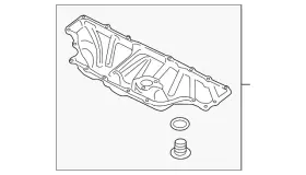 079-103-602-CA AUDI Oil Pan
