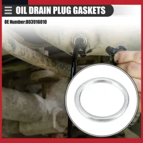 803916010 AUTOMALL TECH Pack Car Engine Oil Drain Plug Brz #2