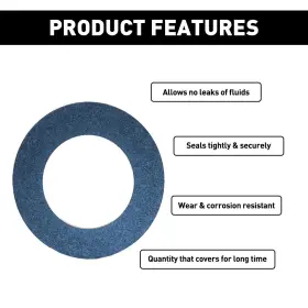 90430-12031 AUXITO Set Oil Pan Drain Plug Washer Gasket Py #2