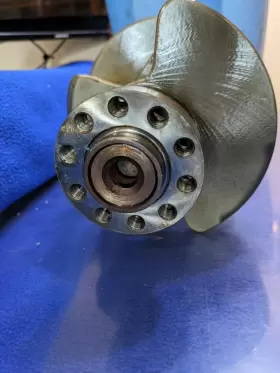 131005 BENTLEY Crankshaft Crank Shaft W12 Gt Continental Spur #3