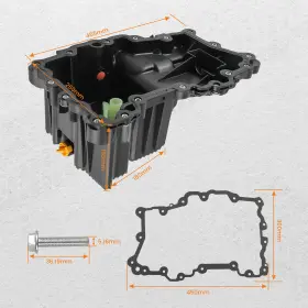 F6YKBS BFO Oil Pan F150 Ford #2
