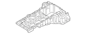 Bmw 11-13-7-578-285 Genuine Upper Oil Pan
