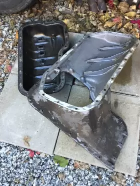 11131278314 BMW Engine Upper Lower Oil Pan E30 M10
