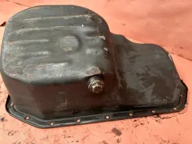 11131278807 BMW Engine Oil Pan Sump Steel E21 320I M10 #3