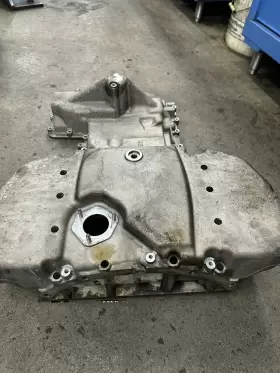 11137839227 BMW Engine Oil Pan E90 M3 S65 #3