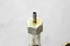 11421271318 BMW Engine Oil Pump Relief Valve E28 E30 E34 M20 #3