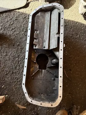 Bmw 1274798f1.1225 Original E23 E24 Oil Sump Pan Bmw 1274798f1.1225 Original E23 E24 Oil Sump Pan