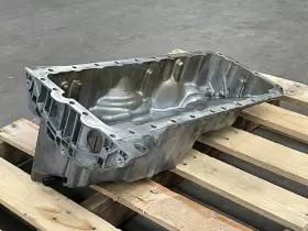 7556663-02 BMW Engine Motor Lower Oil Pan 535I Gt Rwd #3