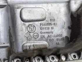 7586555 BMW Engine Oil Pan F22 F23 F30 F32 F33 F36 Rwd #3
