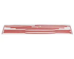 04-523 BROTHERS TRUCKS Paint Stripe Vermillion Carmine Kit #2