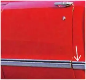LSM13LH BROTHERS TRUCKS Molding Left