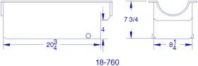 18-760 CANTON Engine Oil Pan