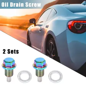 747709594897 CARPOPART Set Multicolor Magnetic Oil Drain Plug