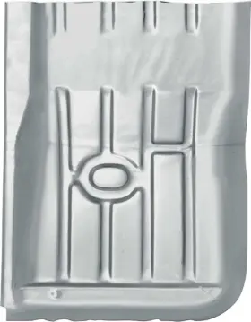 E127211 CHEVY Lh Rear Floor Pan Nova