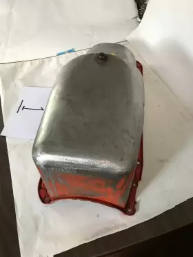 Chevrolet 409 Chevy Oil Pan Quart No Rust Clean Inside And #2