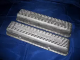 Chevrolet 1959-1967 Chevy Corvette 327 350 Pair Of Engine Fin