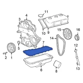 5241062AC CHRYSLER OE Engine Oil Pan Gasket Concorde
