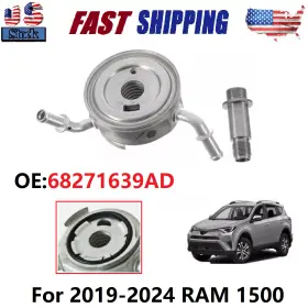 68271639AB CP-AUTO Engine Oil Cooler Heater 1500 Ram