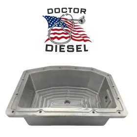 DD-142-1 DOCTOR DIESEL USA Cast Oil Pan Powerstroke F-250