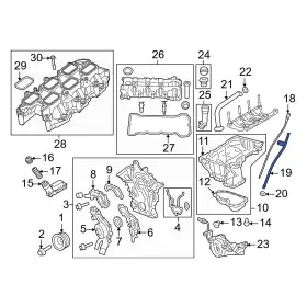 5184931AH DODGE OE Charger Engine Oil Dipstick Tube