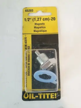 65203 DORMAN Engine Oil Pan Drain Magnetic Bolt Plug Gasket