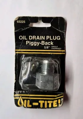 65225 DORMAN Motormite Piggy Oil Pan Drain Plug Single