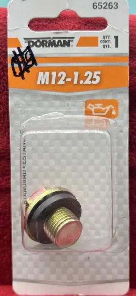 HLYS2CCMIN4679 DORMAN Oil Drain Plug Toyota Tacoma Tundra