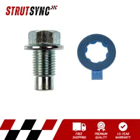 SZFZYNC-684-8 DORMAN Oil Drain Plug Runner Chevy Toyota Camry