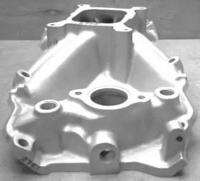 65-72 EDEL BROCK Square Port Intake TR-2 Chevelle Camaro Nova #2