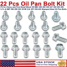 Eg-auto Egqp1035 Sbc Oil Pan Bolts For Small Block Chevy 400 350 327 283 Ford 260 289 Eg-auto Egqp1035 Sbc Oil Pan Bolts For Small Block Chevy 400 350 327 283 Ford 260 289