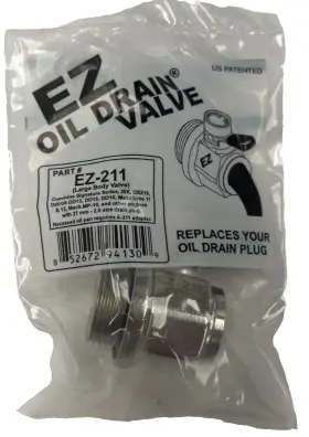 EZ-211 EQUIPMENT DOCTORS Oil Drain Valve Isx #3