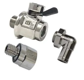 EZ107-A107-L001 EZ OIL DRAIN Valve Adapter Elbow Pipe Gto