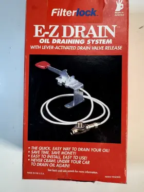 EZ-104 EZ OIL DRAIN VALVE Filter Lock Draining Lever #2