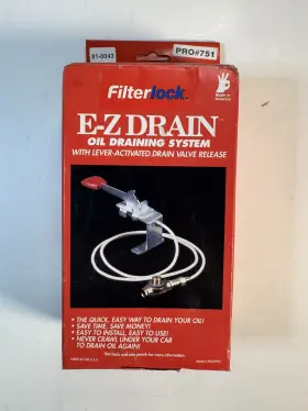 EZ-104 EZ OIL DRAIN VALVE Filter Lock Draining Lever