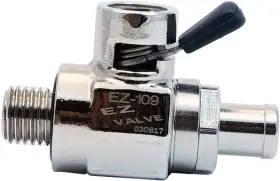 EZ-109 EZ OIL DRAIN VALVE Engine Straight Hose End Petcock