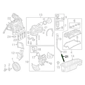 68211420AA FIAT OE Lower Engine Oil Dipstick Tube