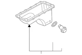 1L2Z-6675-BA FORD Oil Pan #2