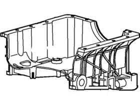 1L5Z-6675-DA FORD Oil Pan