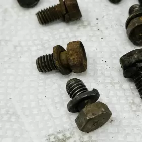 Ford Pickup Truck 223 6CYL Engine Motor Oil Pan Bolts #2