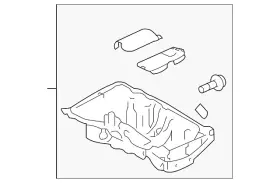 6M8Z-6675-AB FORD Oil Pan