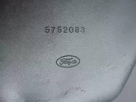 B9A-6675A FORD Block Front Sump Oil Pan Clean #3
