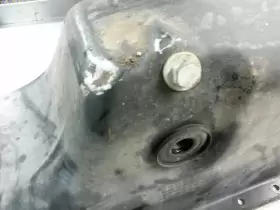 E9DE6675AB FORD Engine Oil Pan Taurus #3